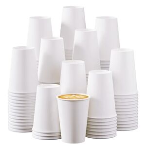 NWT Turbo Bee 12 oz Disposable Paper Cups,270 Pack Paper